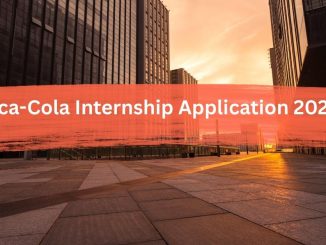 Coca-Cola internship engineering manufacturing plant