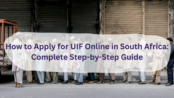 Unemployment Insurance Fund South Africa