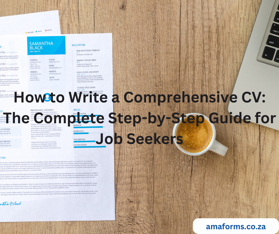 How to Write a Comprehensive CV