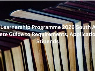 SETA Learnership Programme 2026 South Africa