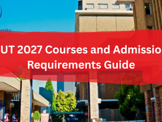 TUT 2027 courses and admission requirements guide for South African students